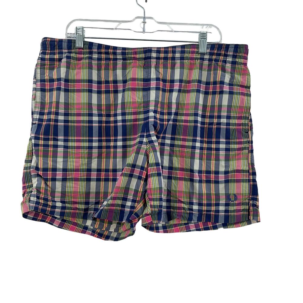 Fred Perry Swim Trunks Men's Medium Fits Like Large